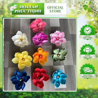 combo 5 bồn Hoa mộc lan cỡ lớn 18cm, hàng nhập loại 1 đẹp trang trí Tết decor lễ tiệc
