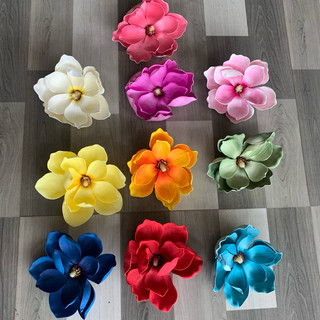 combo 5 bồn Hoa mộc lan cỡ lớn 18cm, hàng nhập loại 1 đẹp trang trí Tết decor lễ tiệc