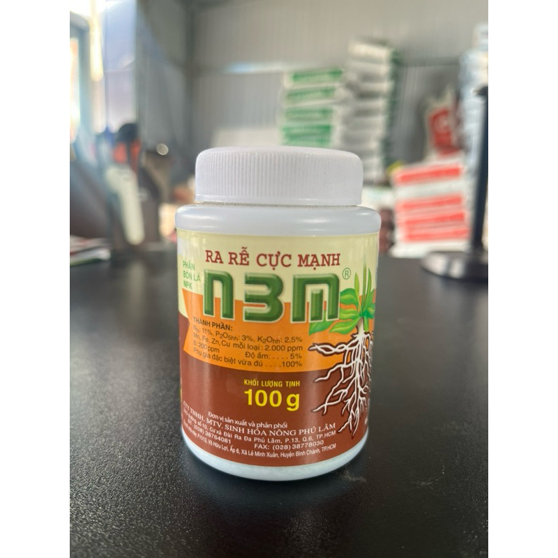phân Bón Lá Kích Rễ N3M 100g ra Rễ cực mạnh cho cây cảnh, Rau màu, Hoa Hồng