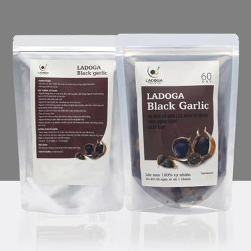 [250g] Tỏi đen LADOGA loại 1 lên men tự nhiên 60 ngày theo công nghệ máy nhật bản Ngọt Thanh lưu hậu vị lâu dài
