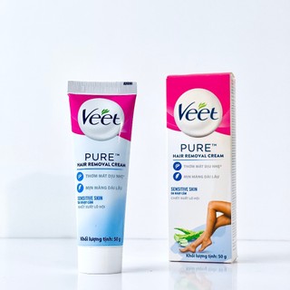 Kem Tẩy Lông Veet Dịu Nhẹ Cho Da Nhạy Cảm, Mịn Mướt Tức Thì 100g