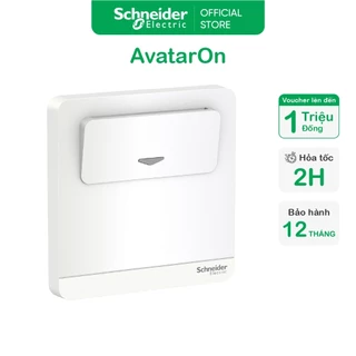 (SE) Bộ công tắc chìa khóa thẻ - Trắng/ Vàng ánh kim - 250VAC dòng Avataron - Schneider Electric - E8331EKT_WE_G19 E8331