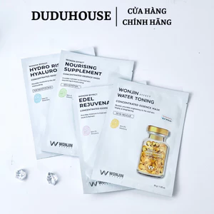 Mặt Nạ Giấy Wonjin Effect Concentrated Essence Mask Cấp Ẩm, Dưỡng Sáng, Làm Dịu, Lão Hóa Duduhouse