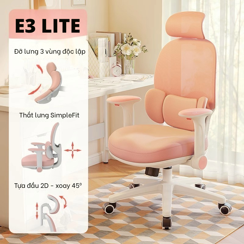 [Chính Hãng] Manson E3 Lite Màu Đen Trắng Xám Hồng Thắt Lưng Simplefit Công Nghệ Thiết Kế Độc Quyền