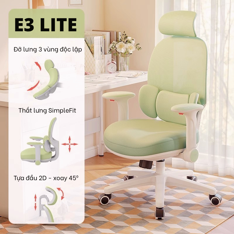 [Chính Hãng] Manson E3 Lite Màu Đen Trắng Xám Hồng Thắt Lưng Simplefit Công Nghệ Thiết Kế Độc Quyền