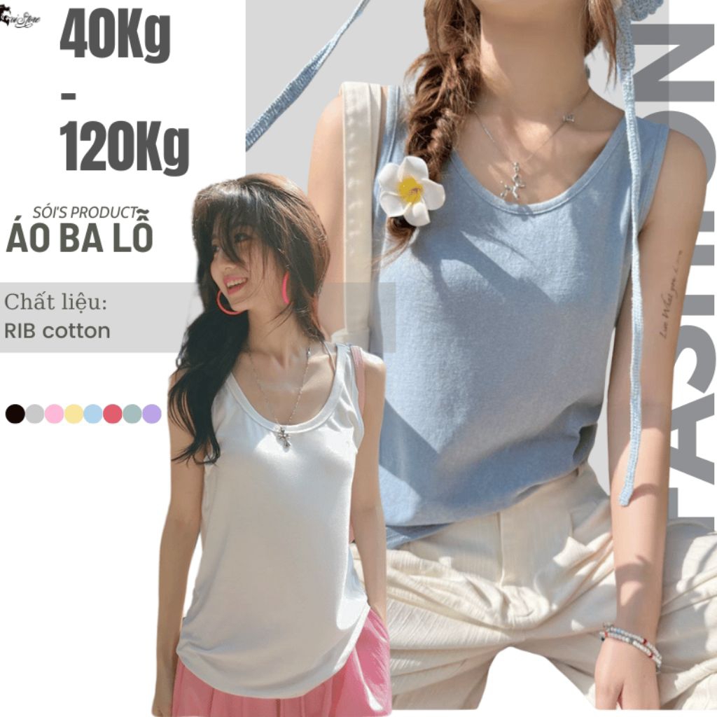 45-90kg Áo thun sát nách/ba lỗ/áo hai dây Bozip thoáng mát - MÃ 34