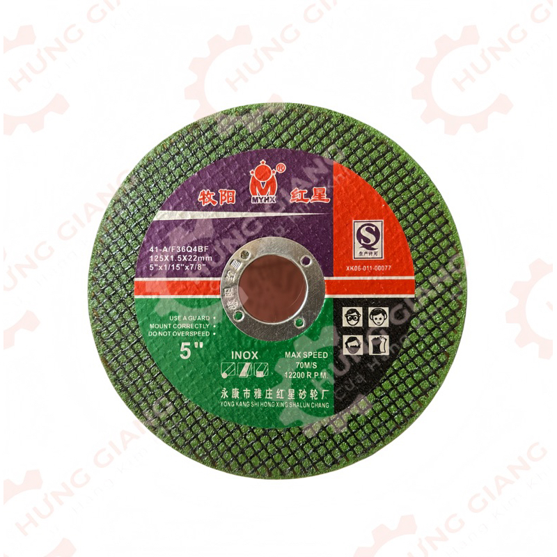 Đá 125mm M Cắt Sắt, Inox Cao Cấp Siêu Ngọt