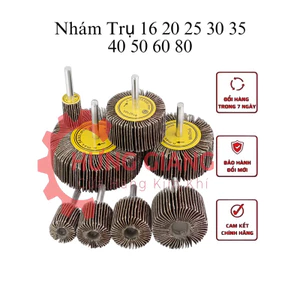 Nhám Chuôi Hình Trụ, Đá Nhám trụ cỡ 16-80mm Loại Tốt