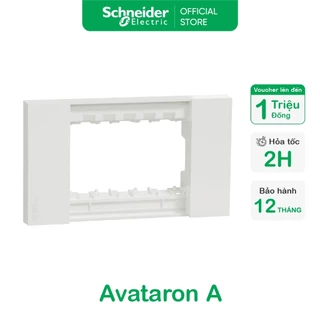 (SE) Mặt cho nhiều thiết bị | Mặt công tắc ổ cắm dòng AvatarOn A - Schneider Electric - M3T01_WE M3T02_WE M3T03_WE