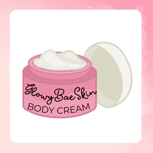 GLOWY BAE SKIN - KEM BODY HỒNG MỊN 120gr/250gr/500gr