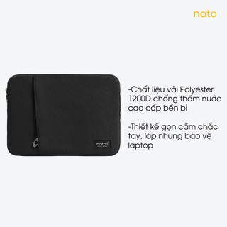Túi chống sốc laptop Natoli đủ size dày dặn kháng nước Eager Laptop Bag T7
