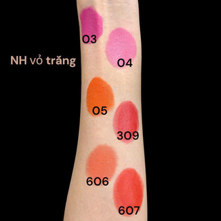 Son Dạng Sáp Thỏi Lì NH có độ dưỡng mềm môi nhẹ không lộ vân môi