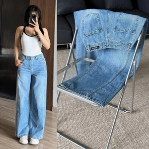 - KGH01 Suông ống rộng viền