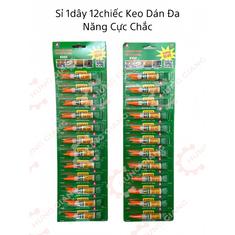Sỉ 12 Tuýp Keo Dán Đa Năng Chuyên Dán Giày Dép chuyên dụng