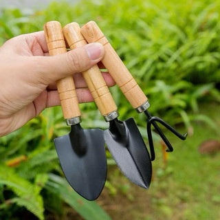 Bộ 3 Cuốc xẻng 18cm sử dụng làm nền thuỷ sinh, làm nền trồng cây, làm vường mini tiện lợi