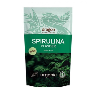 Bột tảo xoắn Spirulina hữu cơ Dragon Superfoods 200gr