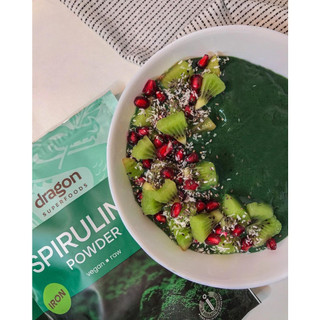 Bột tảo xoắn Spirulina hữu cơ Dragon Superfoods 200gr