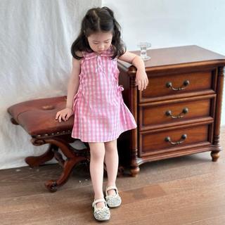V62- Váy carro rút dây cho bé gái size từ 8-30Kg
