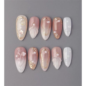 NAIL BOX Y2K OMBRE THẠCH GAỌ VỎ SÒ