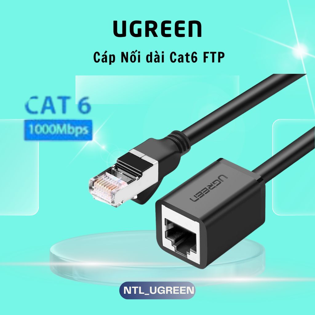 Cáp mạng Cat6 FTP RJ45 nối dài Chính Hãng Ugreen | Shopee Việt Nam