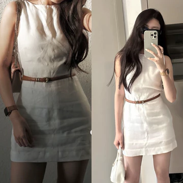 đầm linen thiết kế đẹp đầm nữ chất liệu linen đầm dự tiệc đi chơi trẻ trung ,đầm nữ đẹp đầm dáng ngắn .( tặng kèm đai .