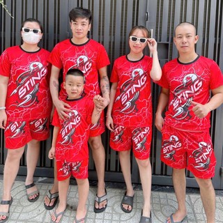 Đồ Bộ STING TÀI LỘC QUÁ LỚN đi biển nam nữ cặp đôi nhóm gia đình set gồm áo và quần mát mẻ Kl2