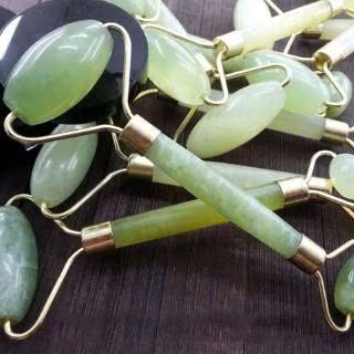 Cây Massage Mặt Bằng Đá Thư Giãn Da Mỗi Ngày,Cây Lăn Đá Massage Mặt 2 Đầu - ĐÁ LĂN MASSAGE MẶT MẮT CỔ GIẢM SƯNG HIỆU QUẢ