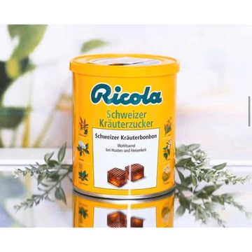 Kẹo Ngậm Ho RICOLA Hàng Chính Hãng Đức 250 Gram, Kẹo Ngậm Ho Chiết Xuất Từ 13 Loại Thảo Mộc RICOLA, TONY MART