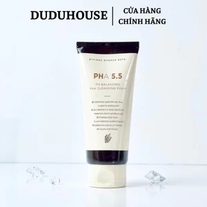 Sữa Rửa Mặt Byvibes Wonder Bath PHA 5.5 PH Balancing PHA Cleansing Foam 130ml