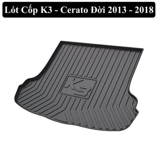 { Loại Dày } Lót Cốp Kia K3 , Cerato Đời 2013 - 2018