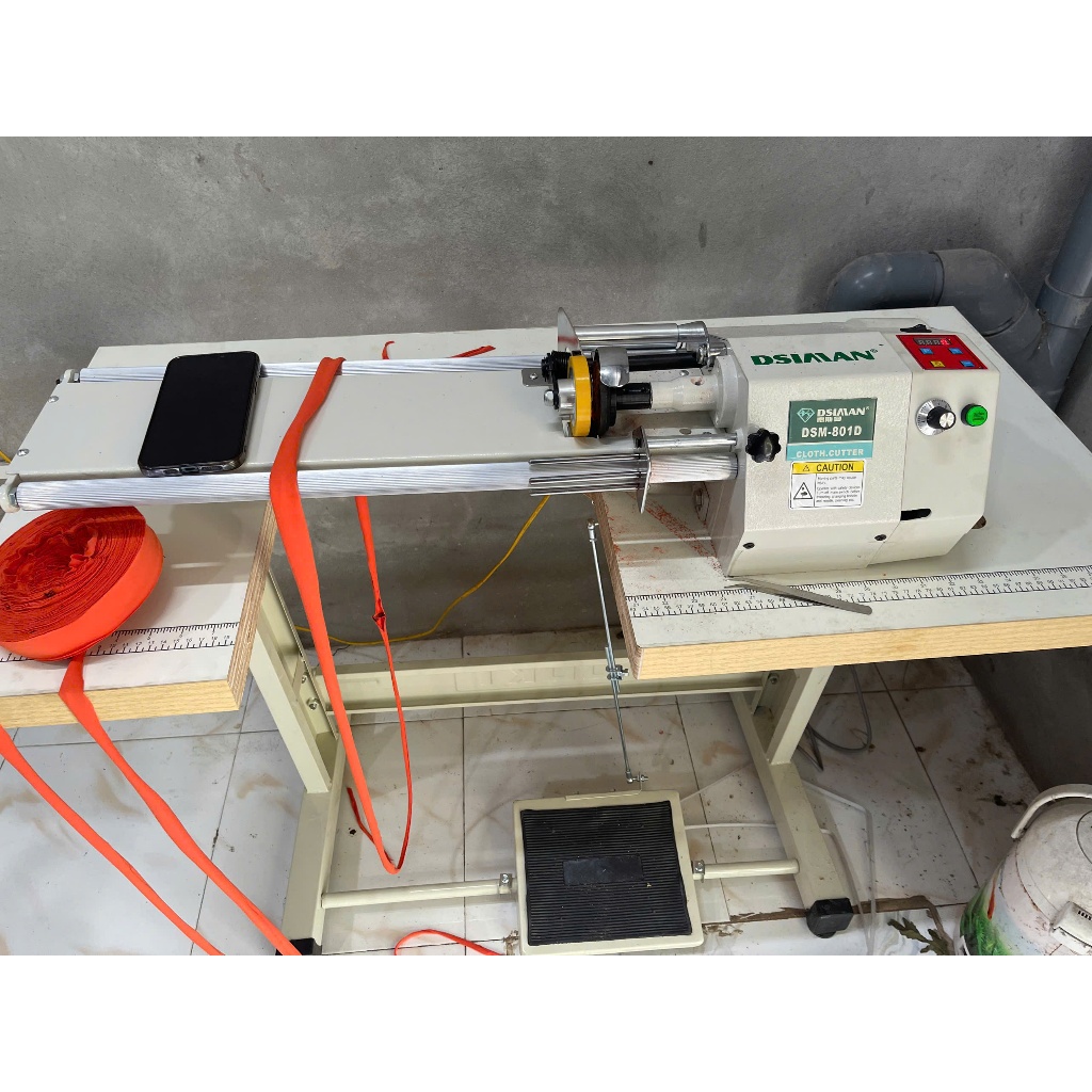 Máy Cắt Dây Viền – Cắt Bằng Vải Viền, Phụ Kiện Ngành May Công Nghiệp