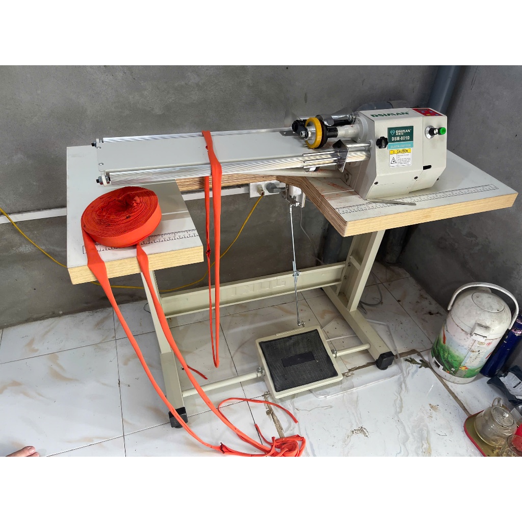 Máy Cắt Dây Viền – Cắt Bằng Vải Viền, Phụ Kiện Ngành May Công Nghiệp