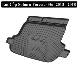 { Loại Dày } Lót Cốp Subaru Forester Đời  2013 - 2018 Thảm Cốp Không Mùi Khó Chịu