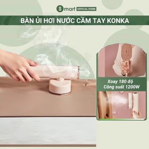 Bàn ủi hơi nước cầm tay bàn là hơi nước KONKA xoay 160 độ,CÔNG NGHỆ CAO xóa nếp nhăn nhanh chóng