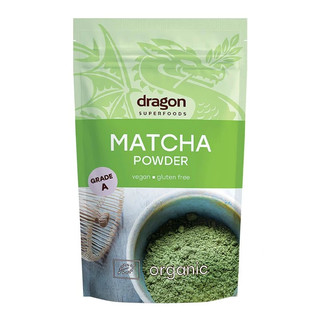 Bột trà xanh Matcha hạng A hữu cơ Dragon Superfoods/ Diet-food 100g