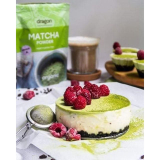 Bột trà xanh Matcha hạng A hữu cơ Dragon Superfoods/ Diet-food 100g