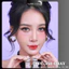 Lens mắt FC-350 Gray màu xám đục có viền tự nhiên, size nhỏ - thương hiệu LUNA EYES