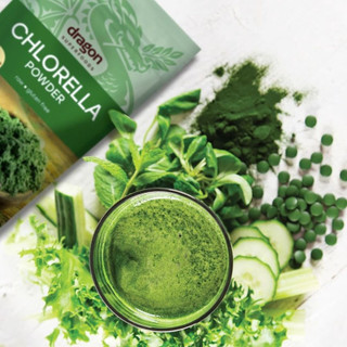 Bột Tảo Lục Chlorella Powder Dragon Superfoods 200gr