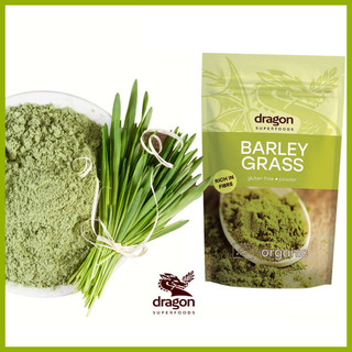 Bột cỏ lúa mạch hữu cơ Dragon Superfoods 150g - Barley grass
