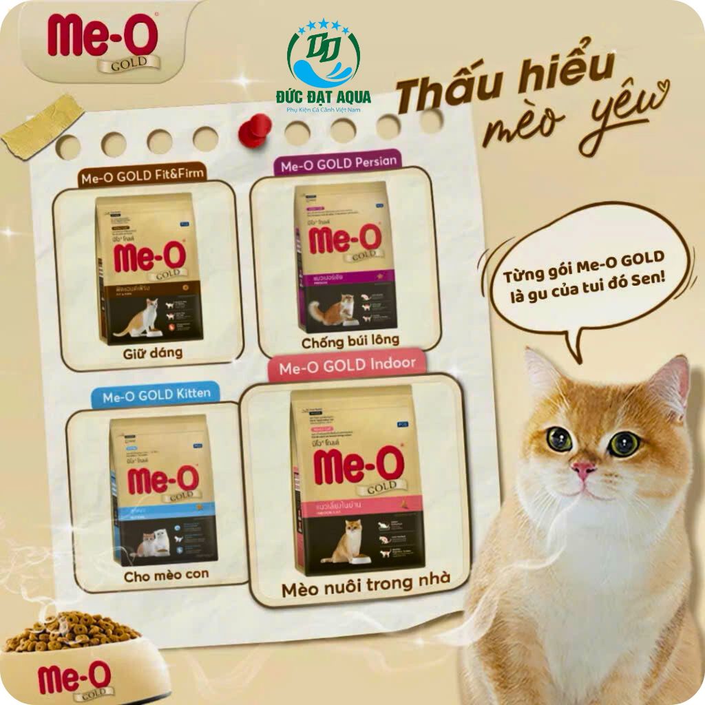 thức ăn cho mèo me-o GOLD 1,2kg công thức chuyên biệt cho từng nhu cầu của mèo 2