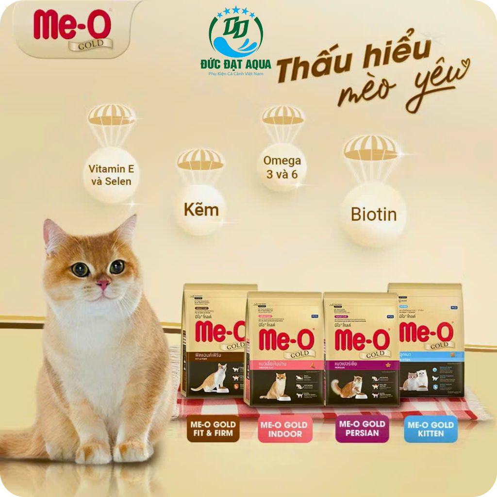 thức ăn cho mèo me-o GOLD 1,2kg công thức chuyên biệt cho từng nhu cầu của mèo 3