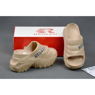 (CHÍNH HÃNG) Dép REDLEO quai ngang đế xuồng nữ siêu hot cao 8cm, đúc cao su EVA chống nước chống trơn, hottrend hiện nay