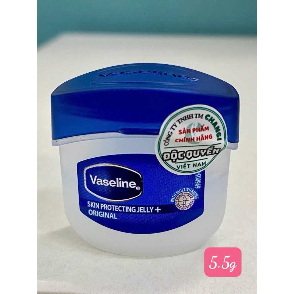 Sáp Dưỡng Môi Vaseline Skin Protecting Jelly 5.5g Cấp Ẩm, Mềm Mịn