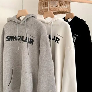 Áo hoodie nam nữ, nỉ from rộng Unisex chất nỉ ngoại siêu dày dặn in chữ SINGULAR