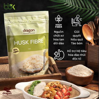 Vỏ Hạt Mã Đề Hữu Cơ Dragon Superfoods Husk Fiber 150gr/ Diet-food