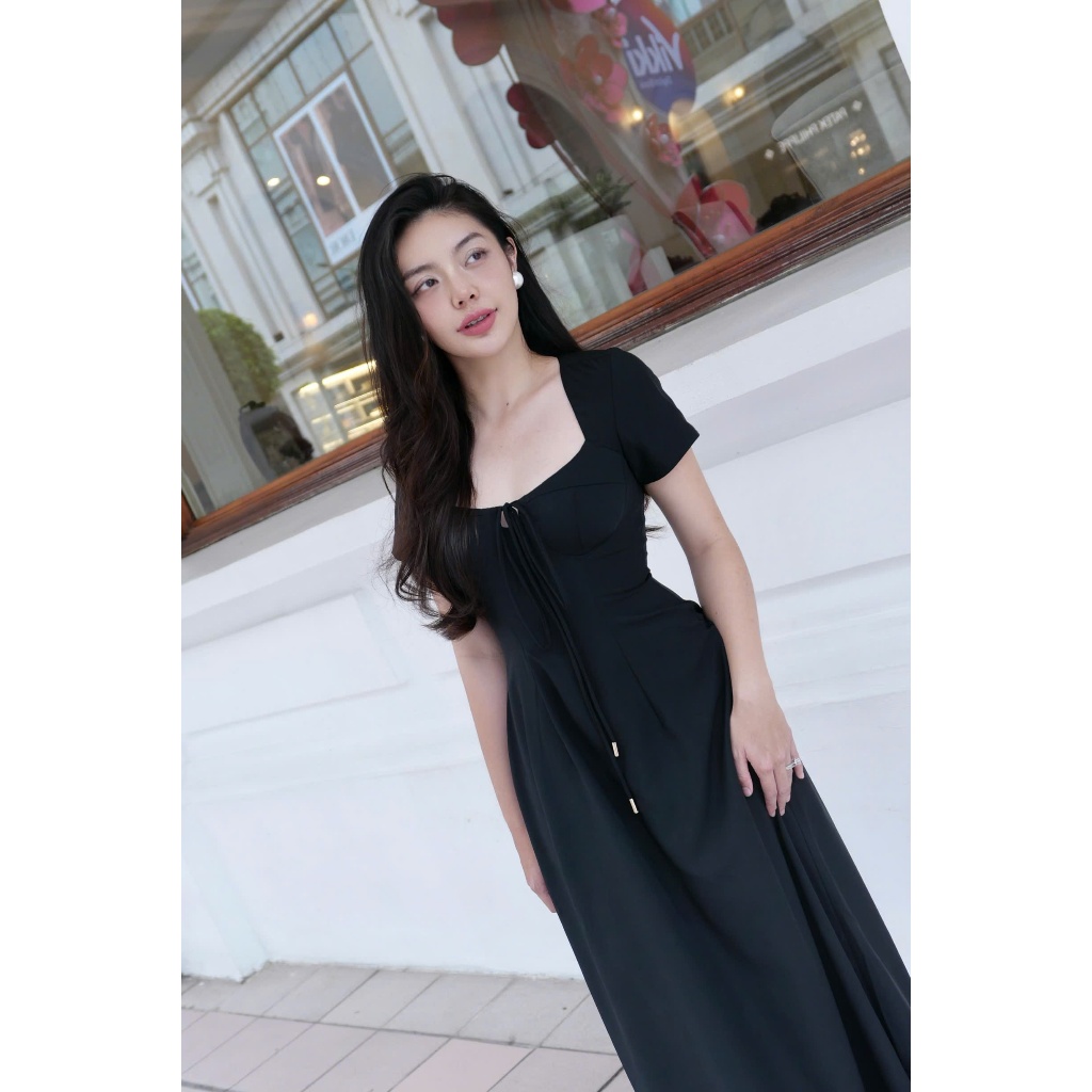 Bella Dress Beige/ Bella Dress Pink/ Bella Dress Black | Đầm cúp ngực có tay be/hồng/đen