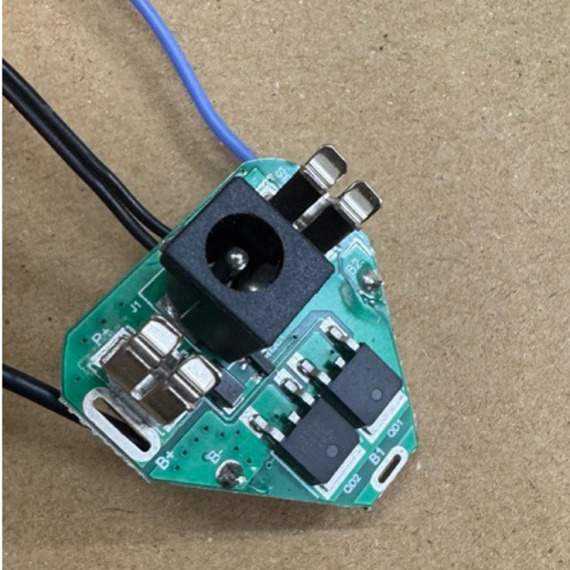 Mạch sạc xả và bảo vệ pin 3s 12v6 lắp cell pin máy rung gạch chân cắm ...