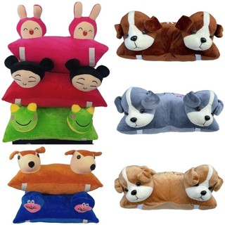 Gối đi xe máy 1 đầu cho bé- gối tựa đầu xe xố xe ga-gối bông 2 đầu găng đầu xe máy