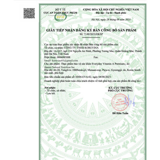 VIÊN UỐNG BỔ MẮT Vitamin A Premium HÀN QUỐC( KGF) 120 VIÊN