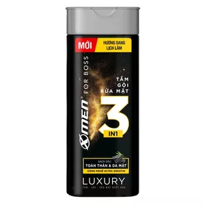 Tắm gội rửa mặt 3in1 XMen for Boss Luxury 150g